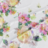 Floral Wholesale Digital Printed Fabric for Dress & Cloth